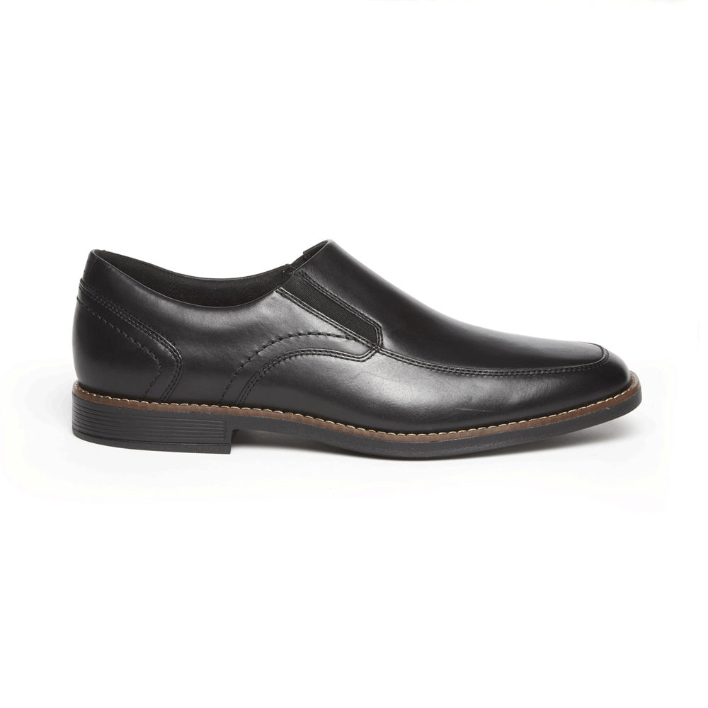 Rockport Singapore Mens Slip-On - Slayter Bike Shoe Black - CJ4932061